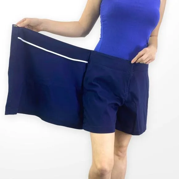 00s DOCKERS Vintage Blue Wrap Around Skort