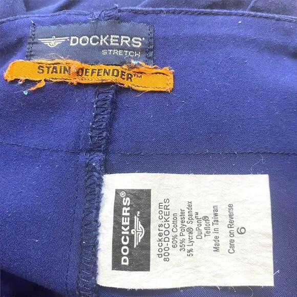 00s DOCKERS Vintage Blue Wrap Around Skort