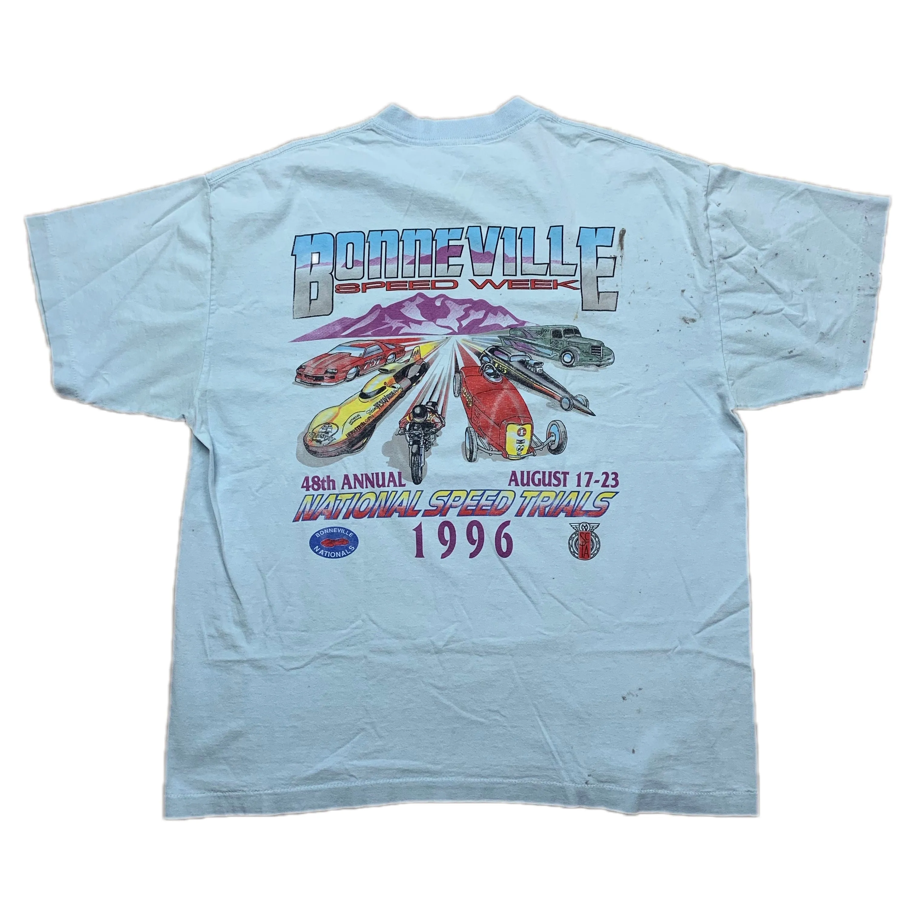 1996 Bonneville Speed Week Racing Tee