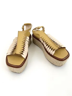 2022 Ulla Johnson Valencia Espadrille Platforms