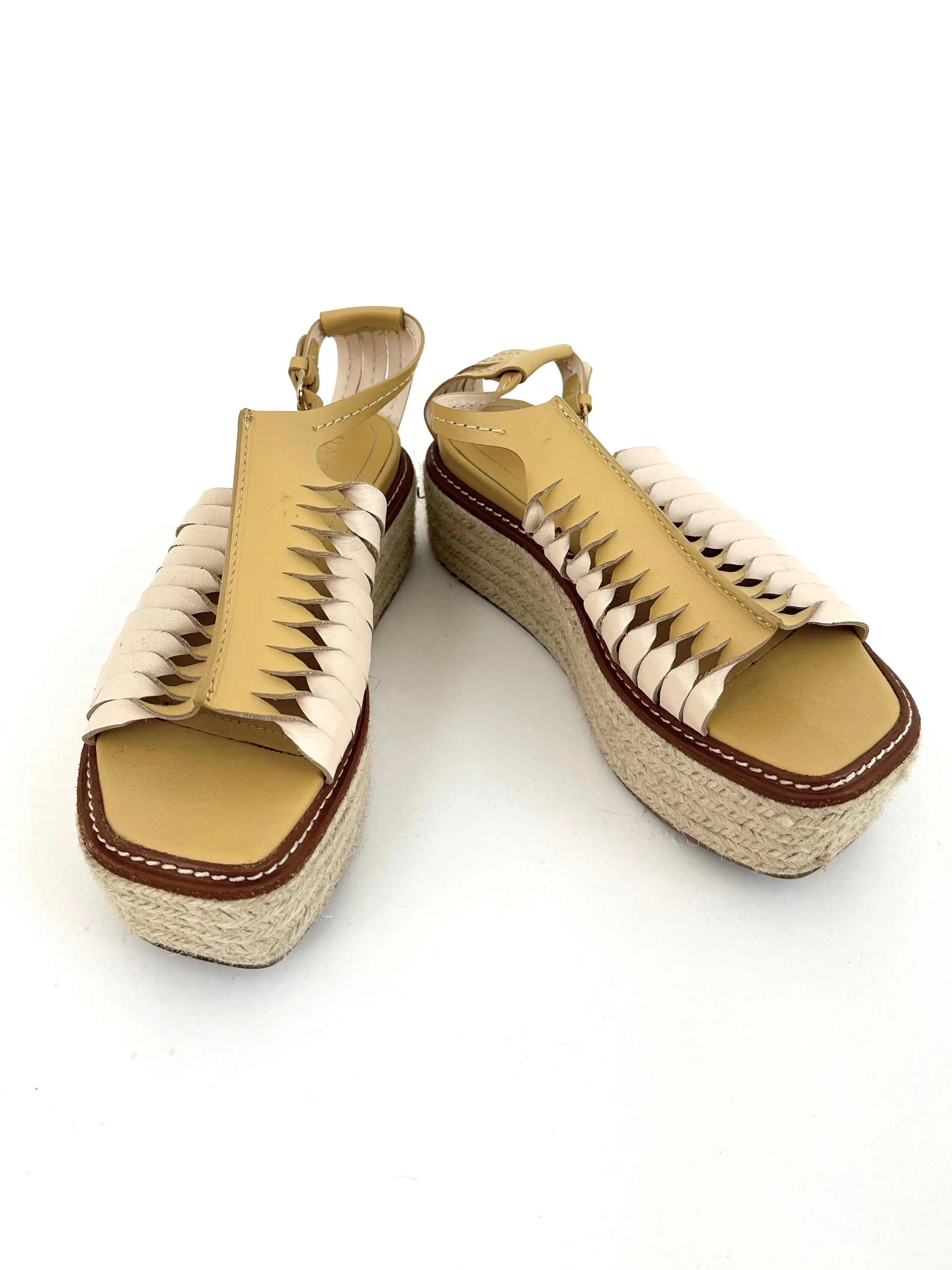 2022 Ulla Johnson Valencia Espadrille Platforms