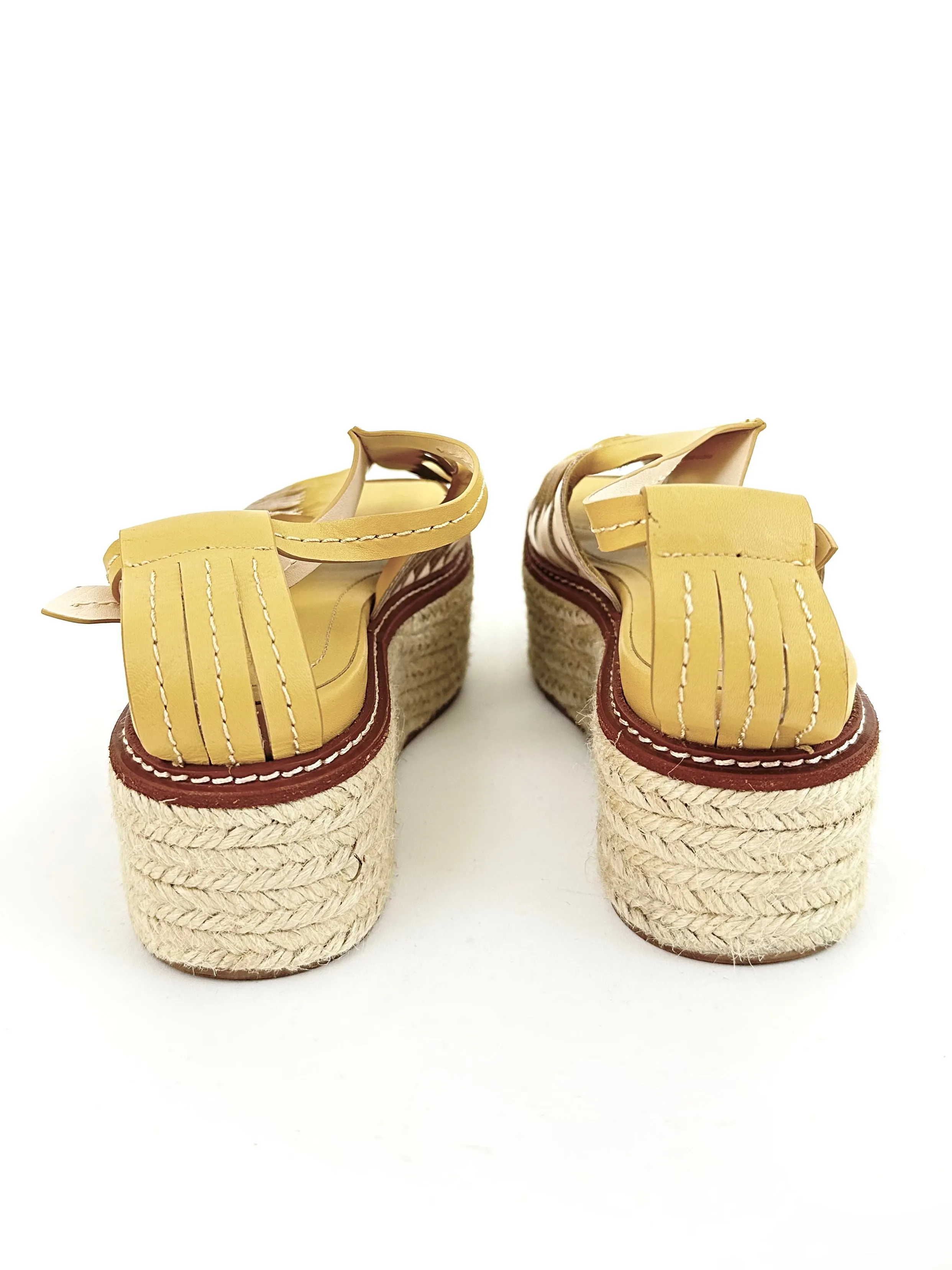2022 Ulla Johnson Valencia Espadrille Platforms