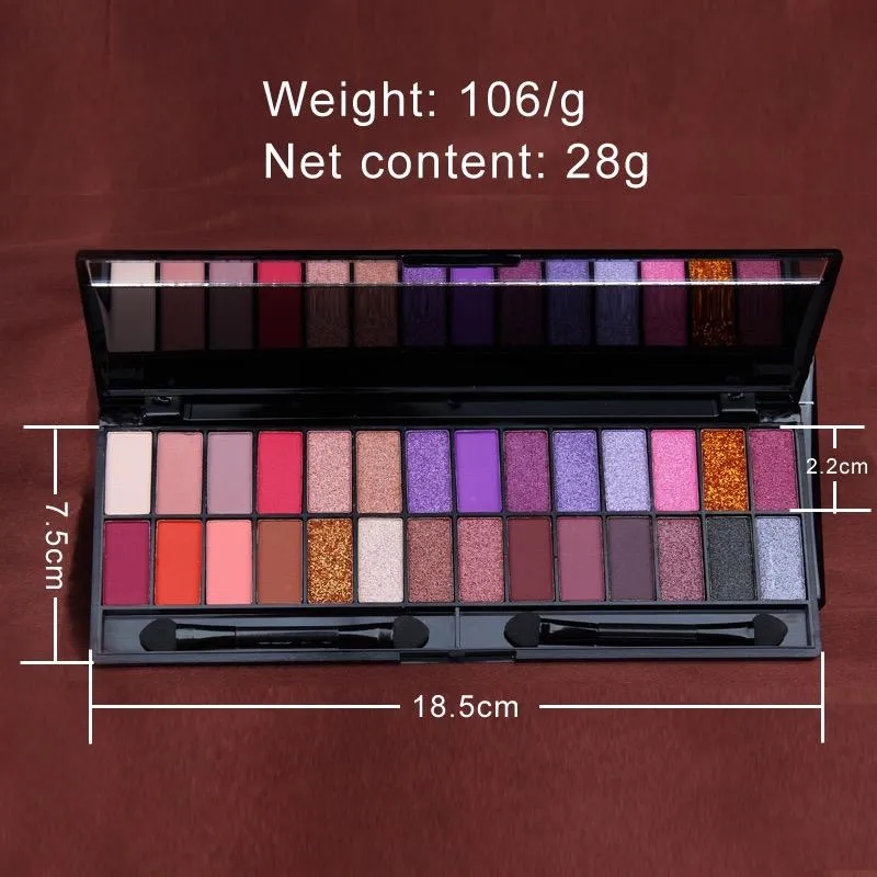 28 Colors Basic Eyeshadow Palette