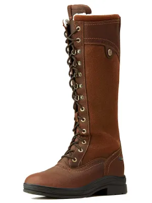 30% OFF - ARIAT Wythburn Tall Boots - Womens Waterproof Insulated - Dark Brown UK 7.5 & 8