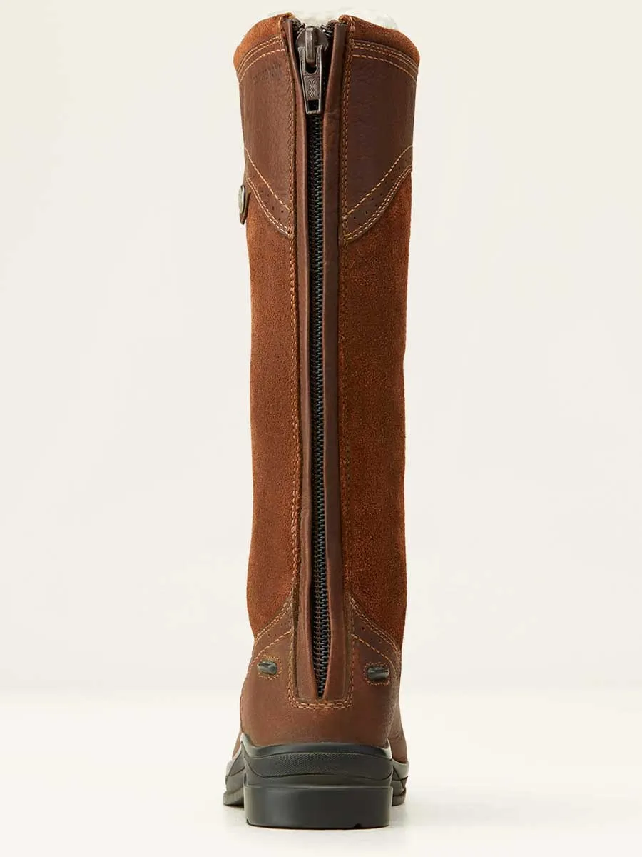 30% OFF - ARIAT Wythburn Tall Boots - Womens Waterproof Insulated - Dark Brown UK 7.5 & 8