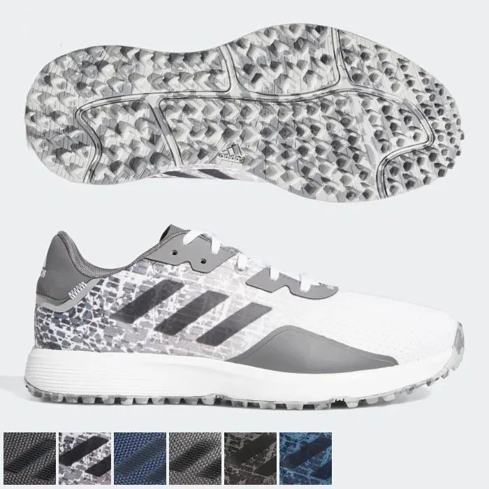 Adidas S2G Spikeless Shoes 7.5 Cloud White / Grey Four / Grey Wide