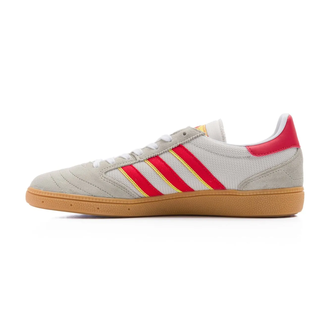 Adidas Skateboarding Busenitz Vintage Men's Skate Shoe - Feather Grey/Red/Orbit Grey
