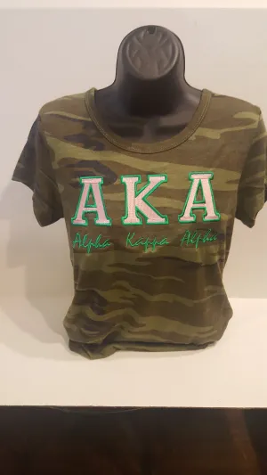 AKA CAMO TSHIRT(BOLD)