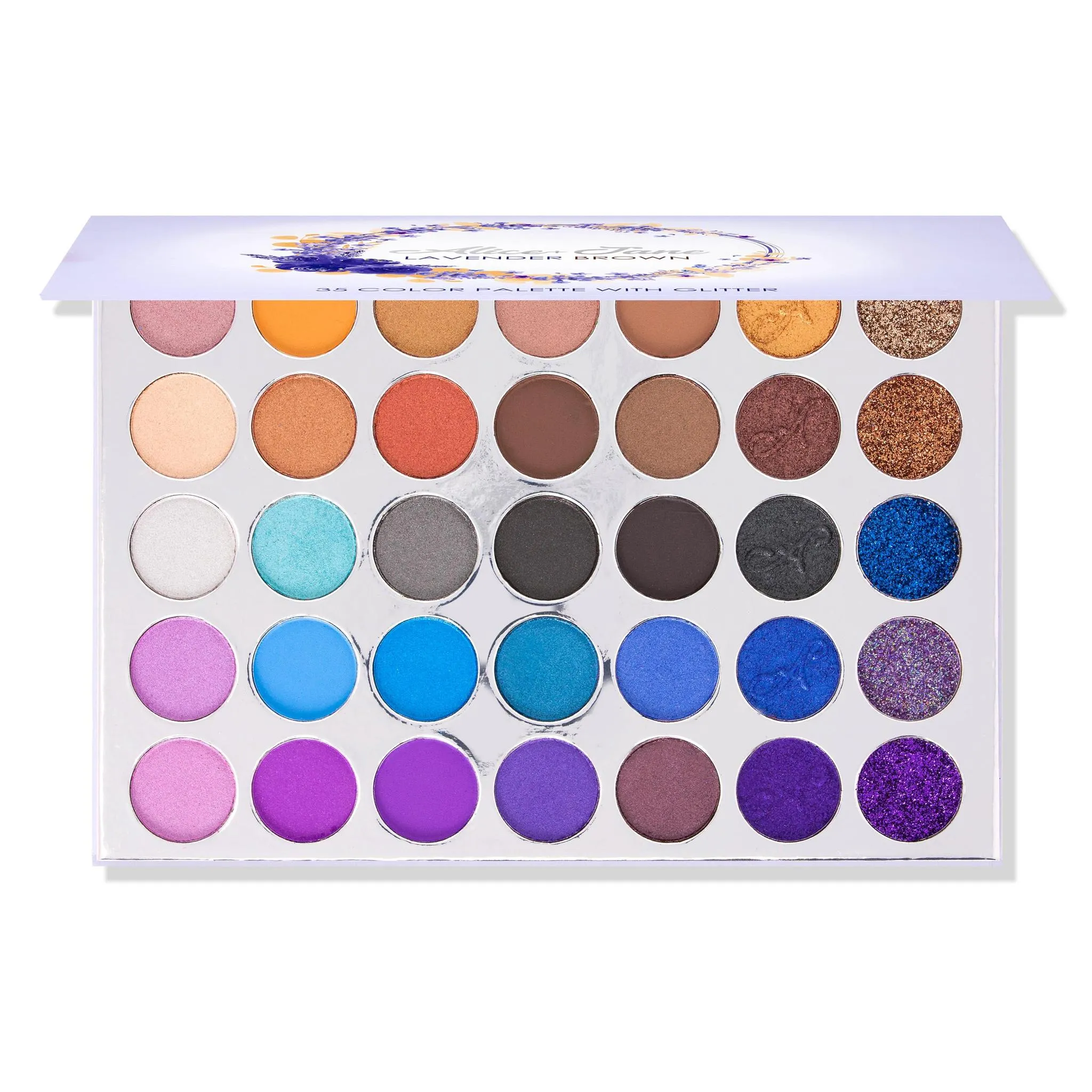 ALICE & JANE EYESHADOWS PALETTE "LAVENDER BROWN"