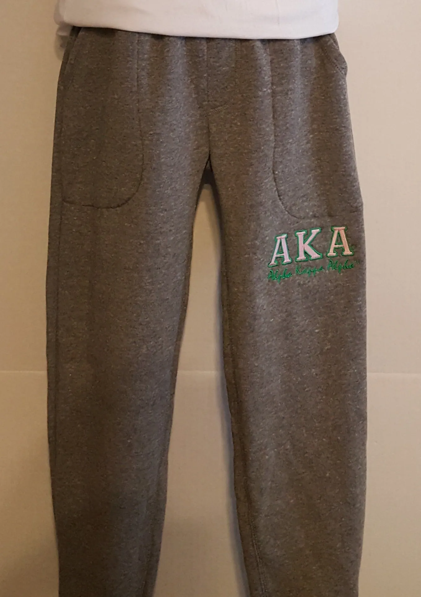 Alpha Kappa Alpha  Grey JOGGERS(AKA)
