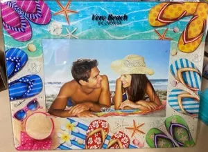 American Gift Sandals Picture Frame