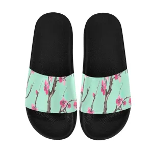 Arizona Green Tea Pattern Women's Slide Sandals