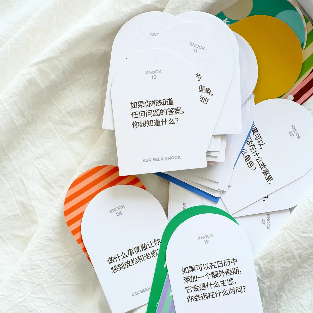 Ask Seek Knock Daily Edition {Mandarin Conversation Card Set}