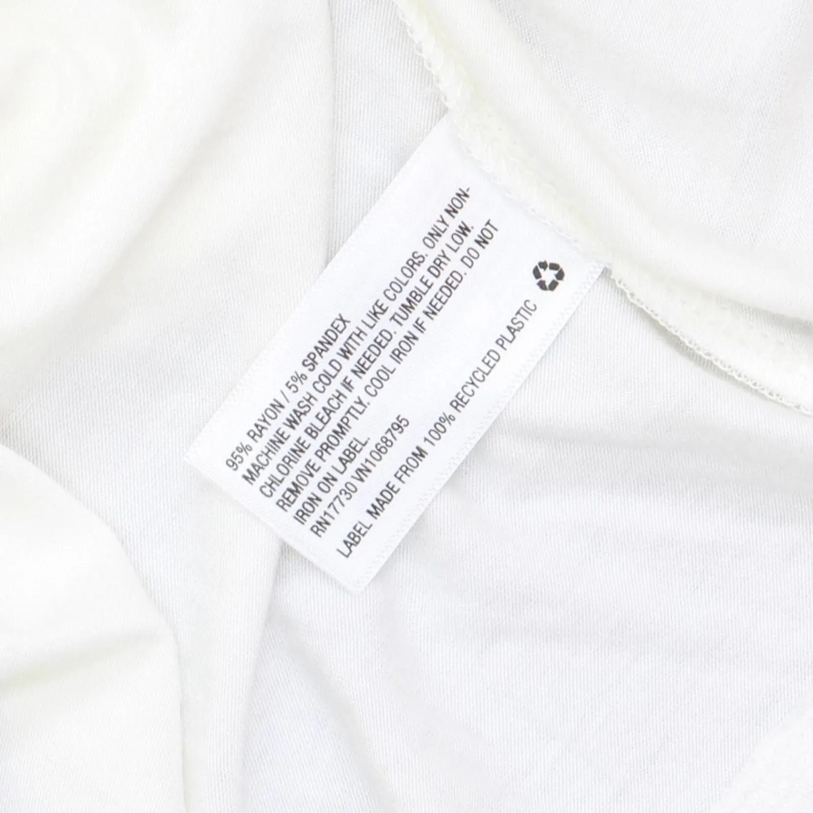 Ava & Viv Plus Size Perfect Tee Fresh White 4X 00529975