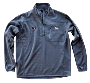Banded 1/4 Zip Mid Layer Fleece Pullover