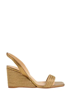 Barby Gold Wedge | Old Gold