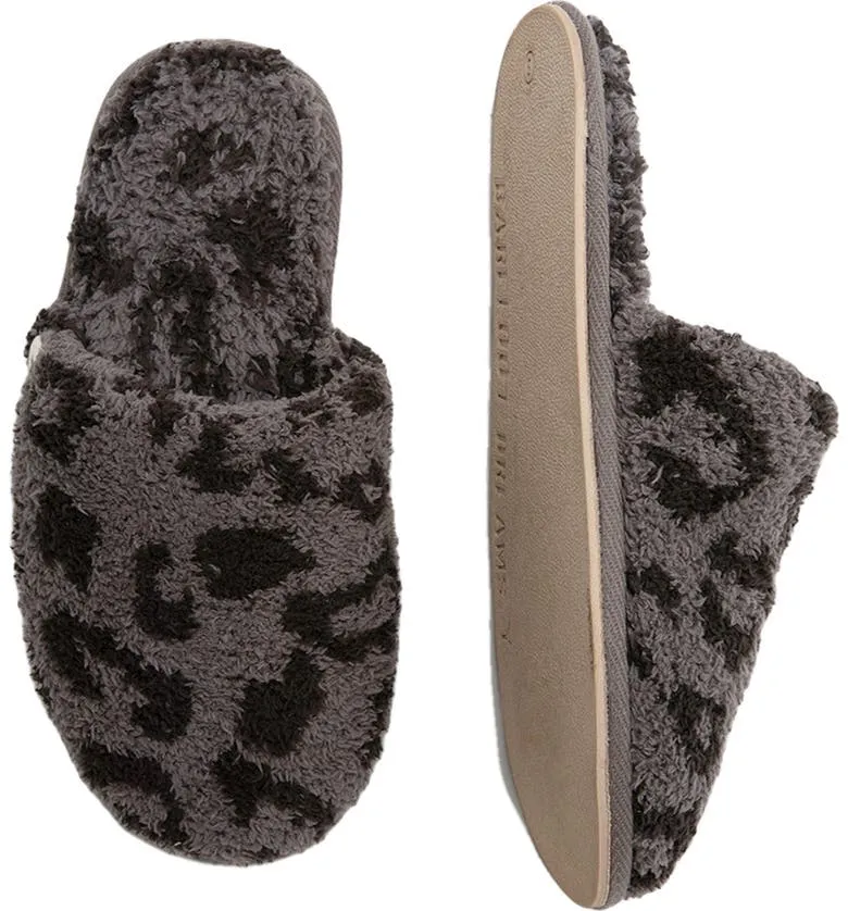 Barefoot Dreams | Barefoot in the Wild Slippers {Graphite Carbon}
