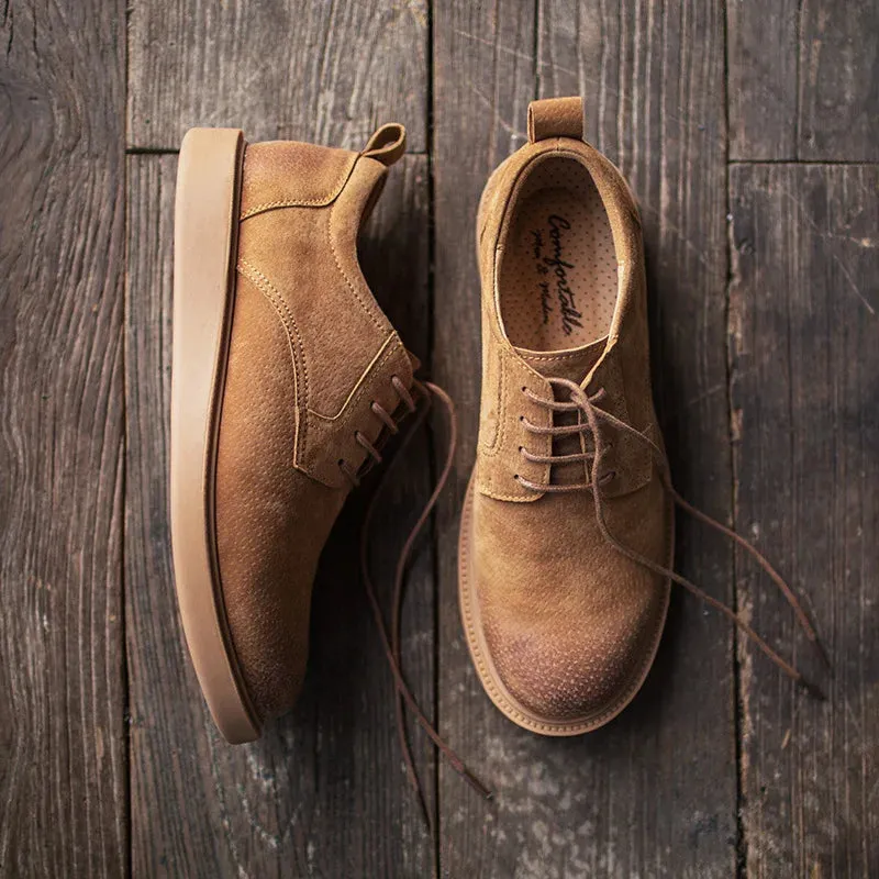 ÜberSchuh Maden Britischen Stil Big Head Stiefel in Braun
