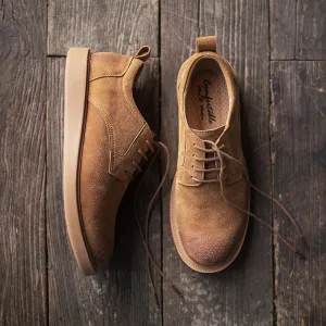 ÜberSchuh Maden Britischen Stil Big Head Stiefel in Braun