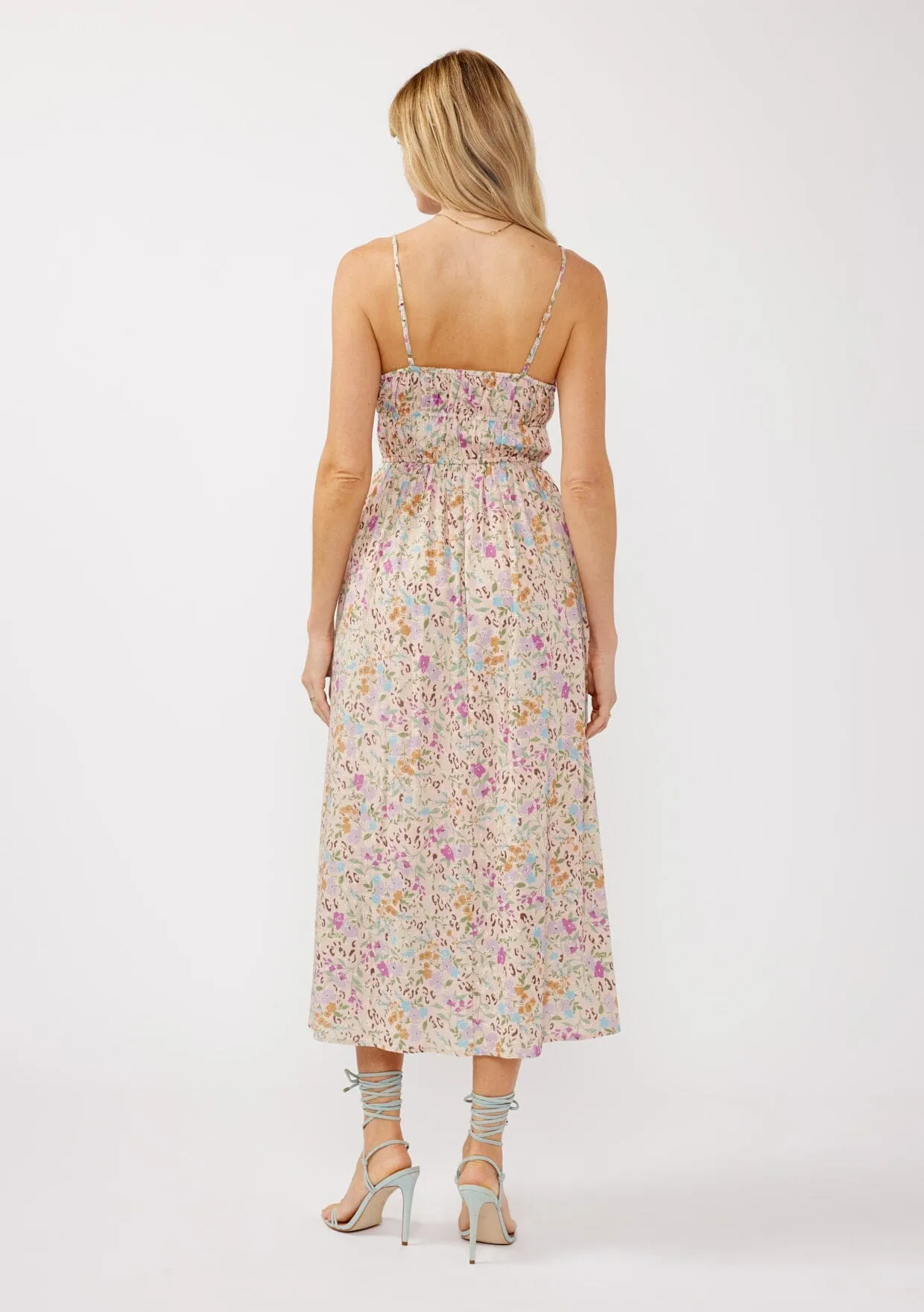 Blush Petal Maxi Dress