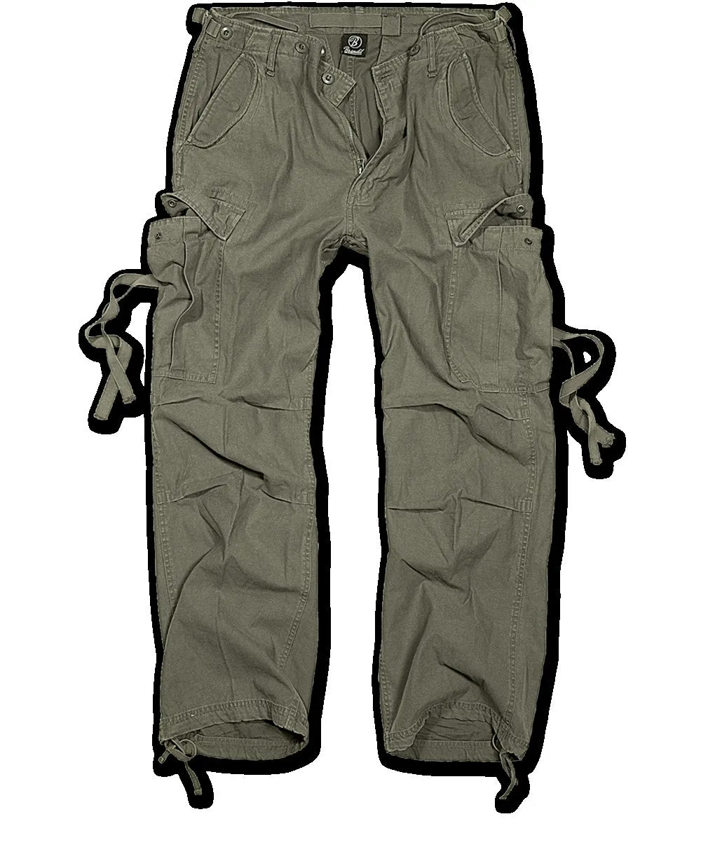 BRANDIT nohavice M65 Vintage olive