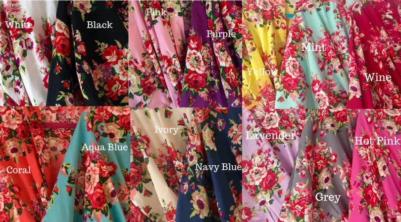 Bridal Party Robes , Bridesmaid Gifts , Bachelorette Party Gift , Destination Wedding , Bridesmaid Robes, Beach Wedding Getting Ready