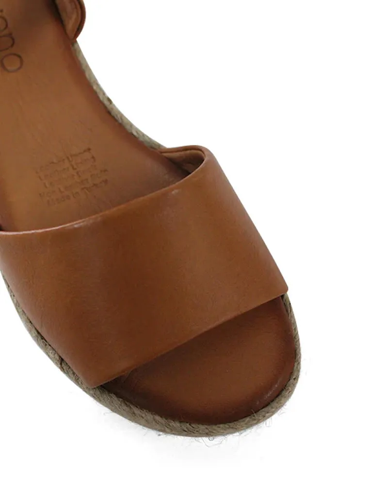 Bueno Shoes Andy Leather Espadrille Sandals