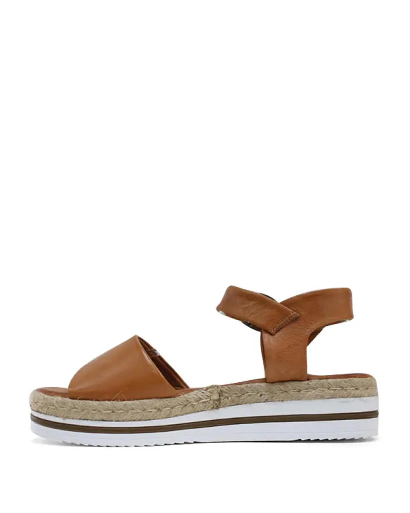 Bueno Shoes Andy Leather Espadrille Sandals