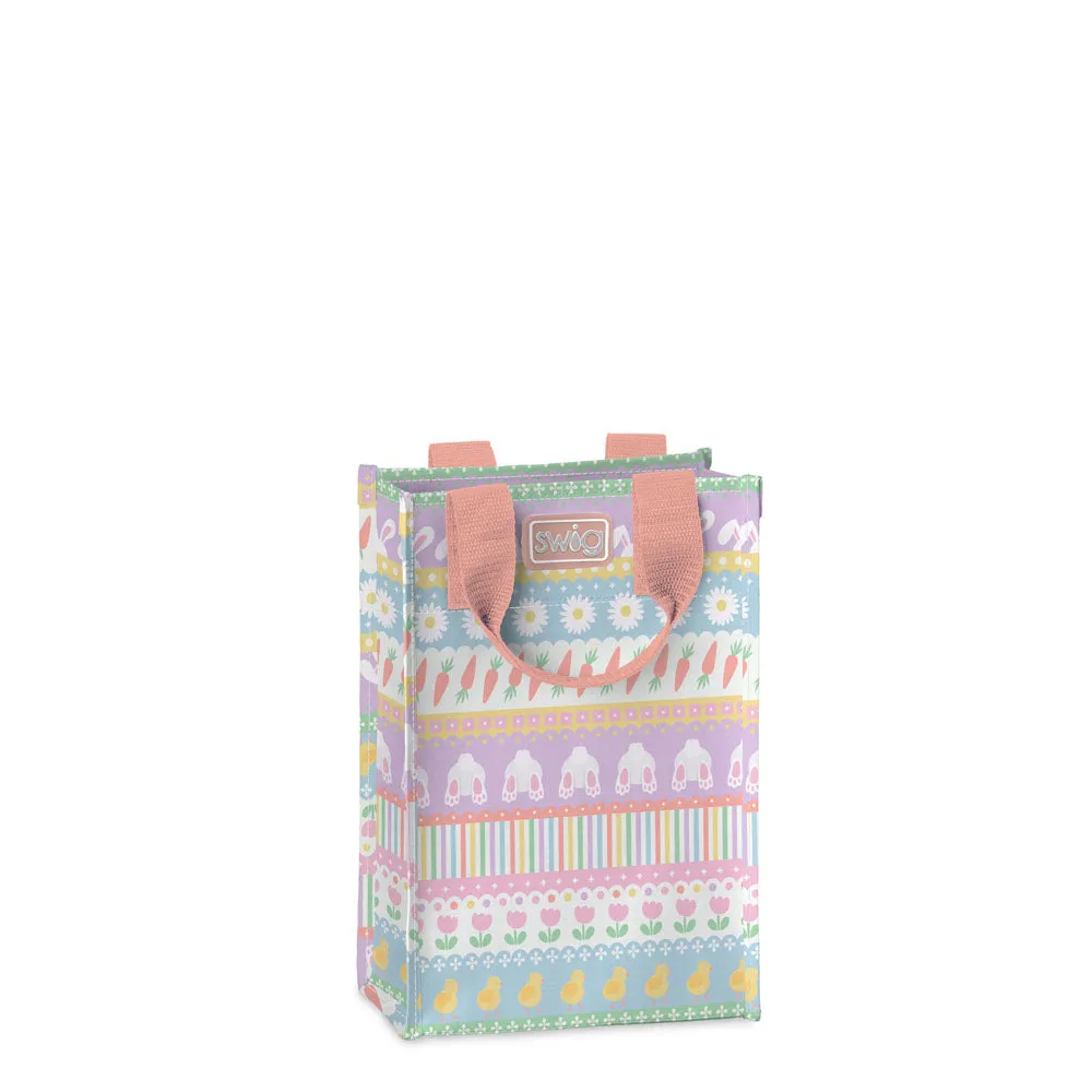 Bunny Trail Tall Gift Bag by Swig (Ships Early March)