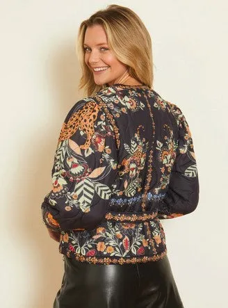 Caballero Ember Jacket - Vintage Cheetah