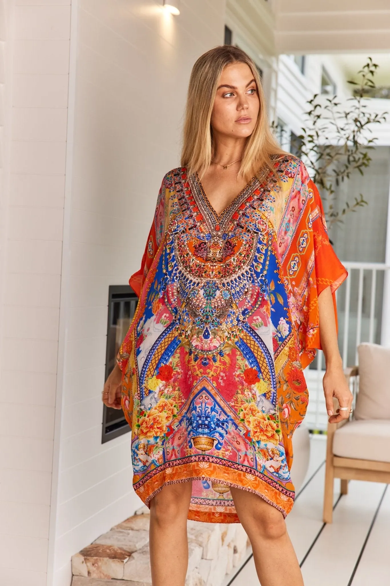 CARNIVAL SPIRIT BATWING DRESS