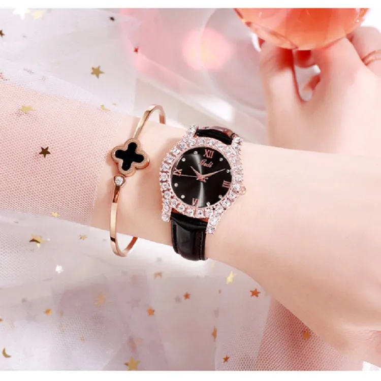 Casual Leather Strap Women's Watch