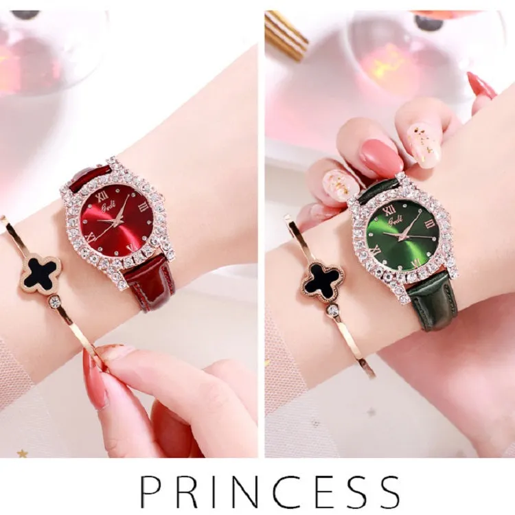 Casual Leather Strap Women's Watch