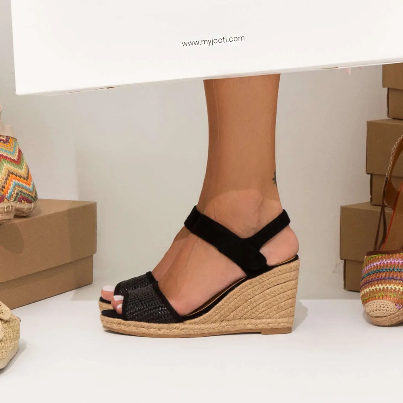 Celine Black Espadrille
