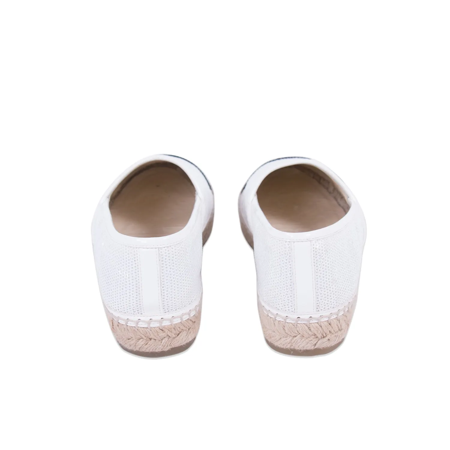 Chanel Sequin CC Espadrilles