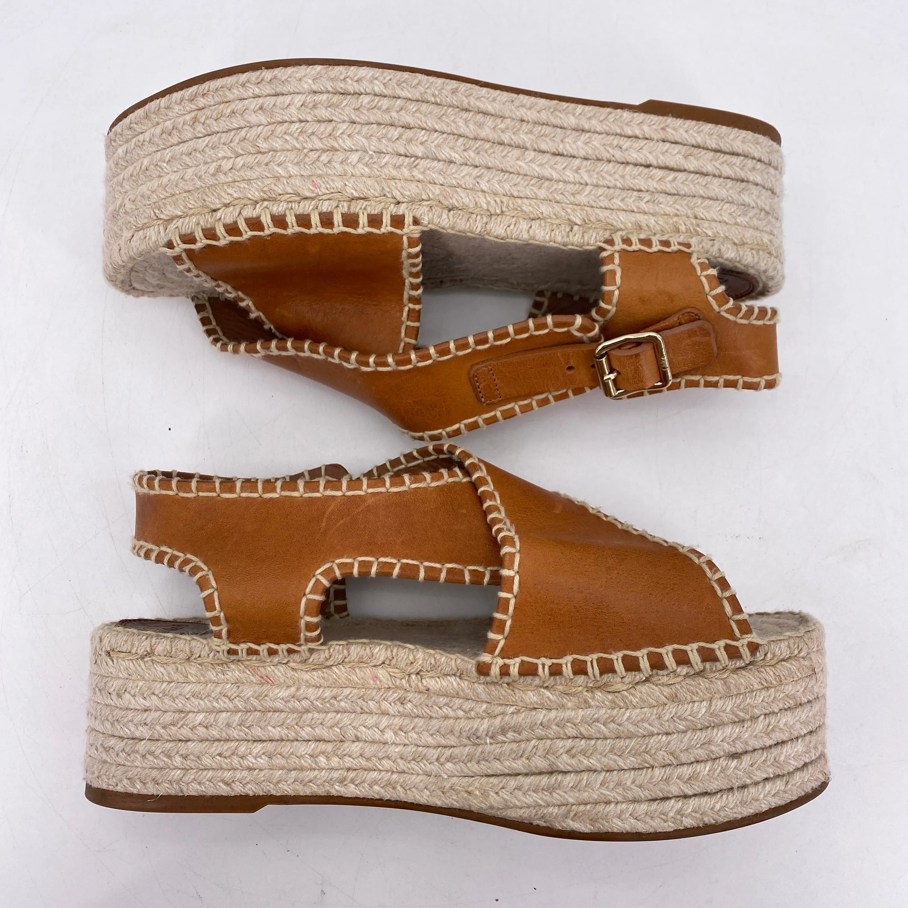 Chloe Sandals "Lucinda Espadrille"  Used Size 40W