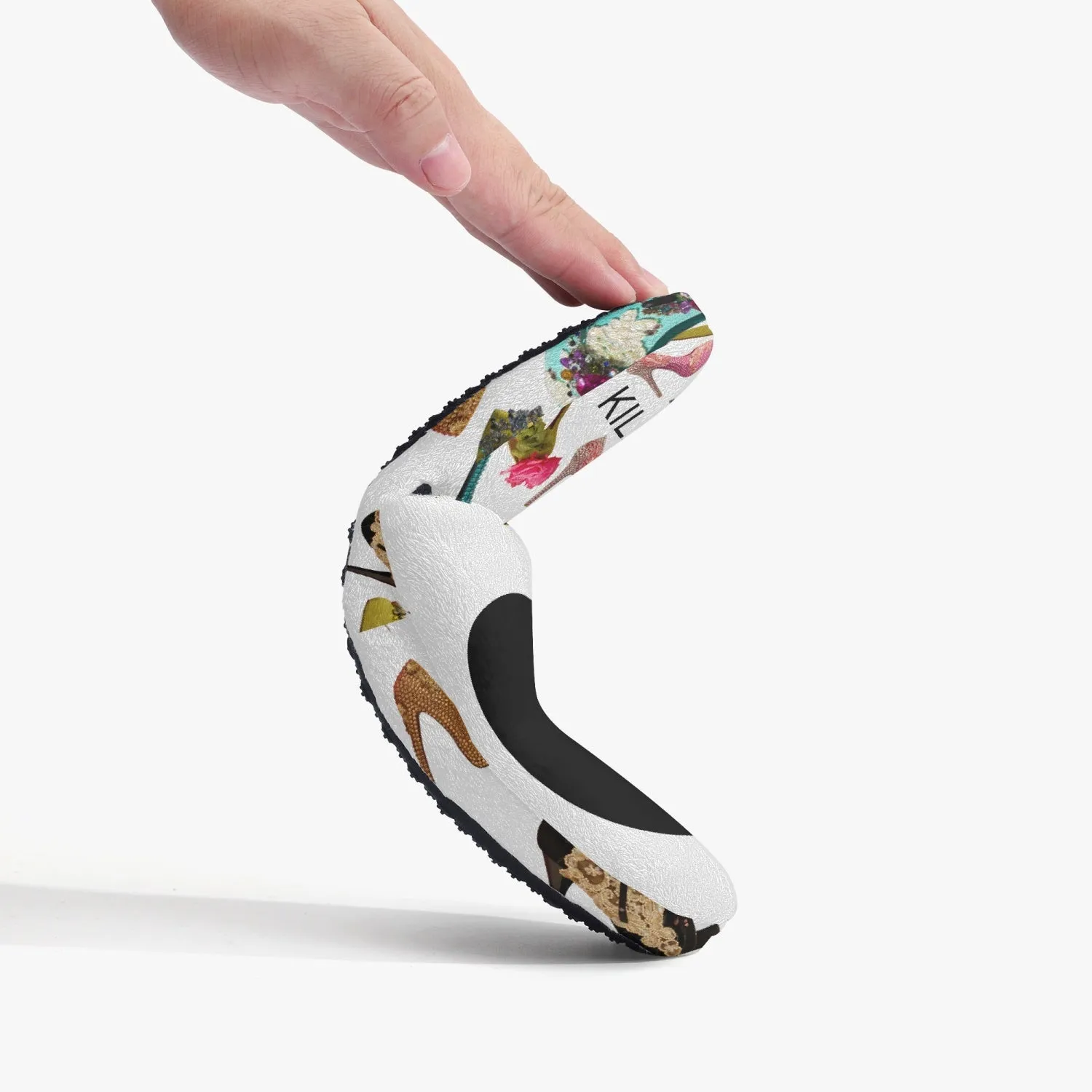 Classic Cotton Slippers 'OMG. Shoes'