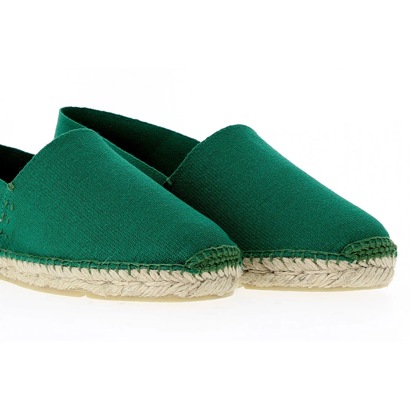 Classic Dark Green Espadrilles | Hand-Sewn & 100% Made in France