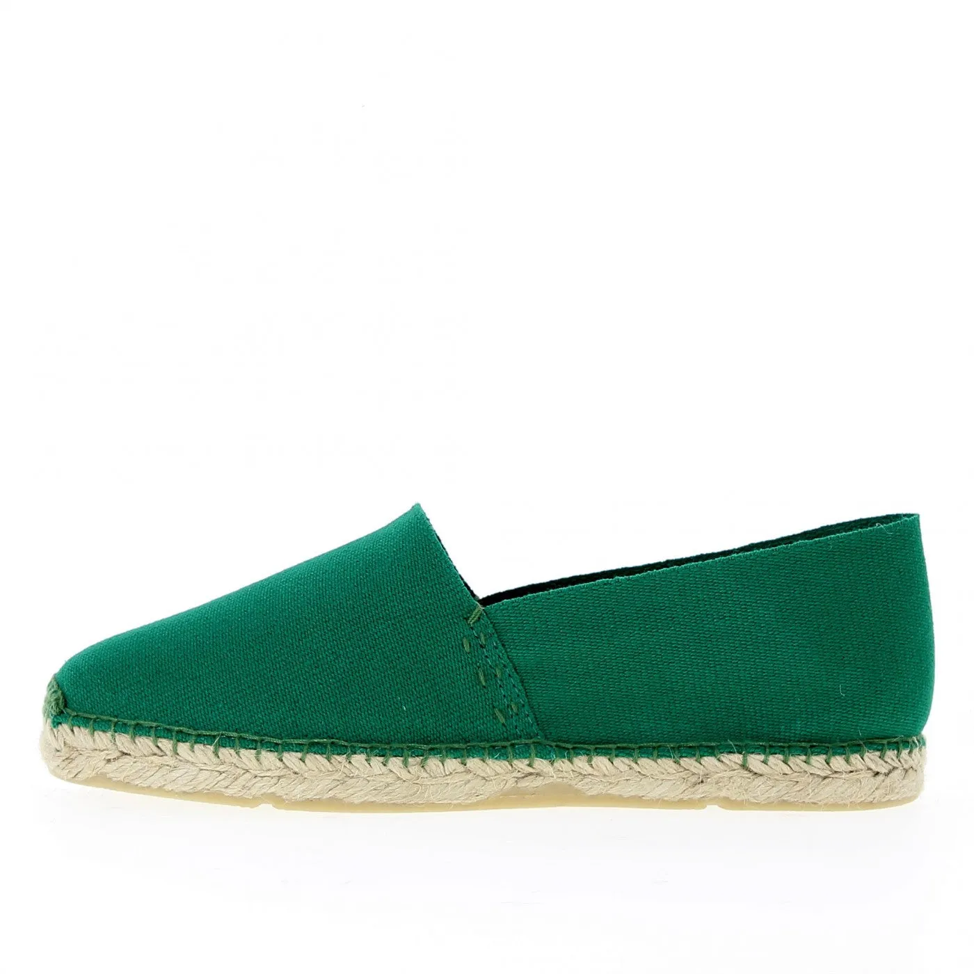 Classic Dark Green Espadrilles | Hand-Sewn & 100% Made in France