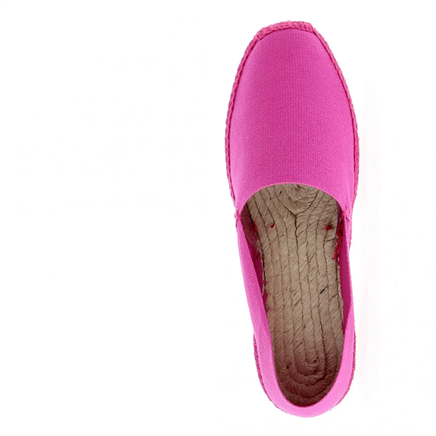 Classic Fuchsia Pink Espadrilles | Hand-Sewn & 100% Made in France