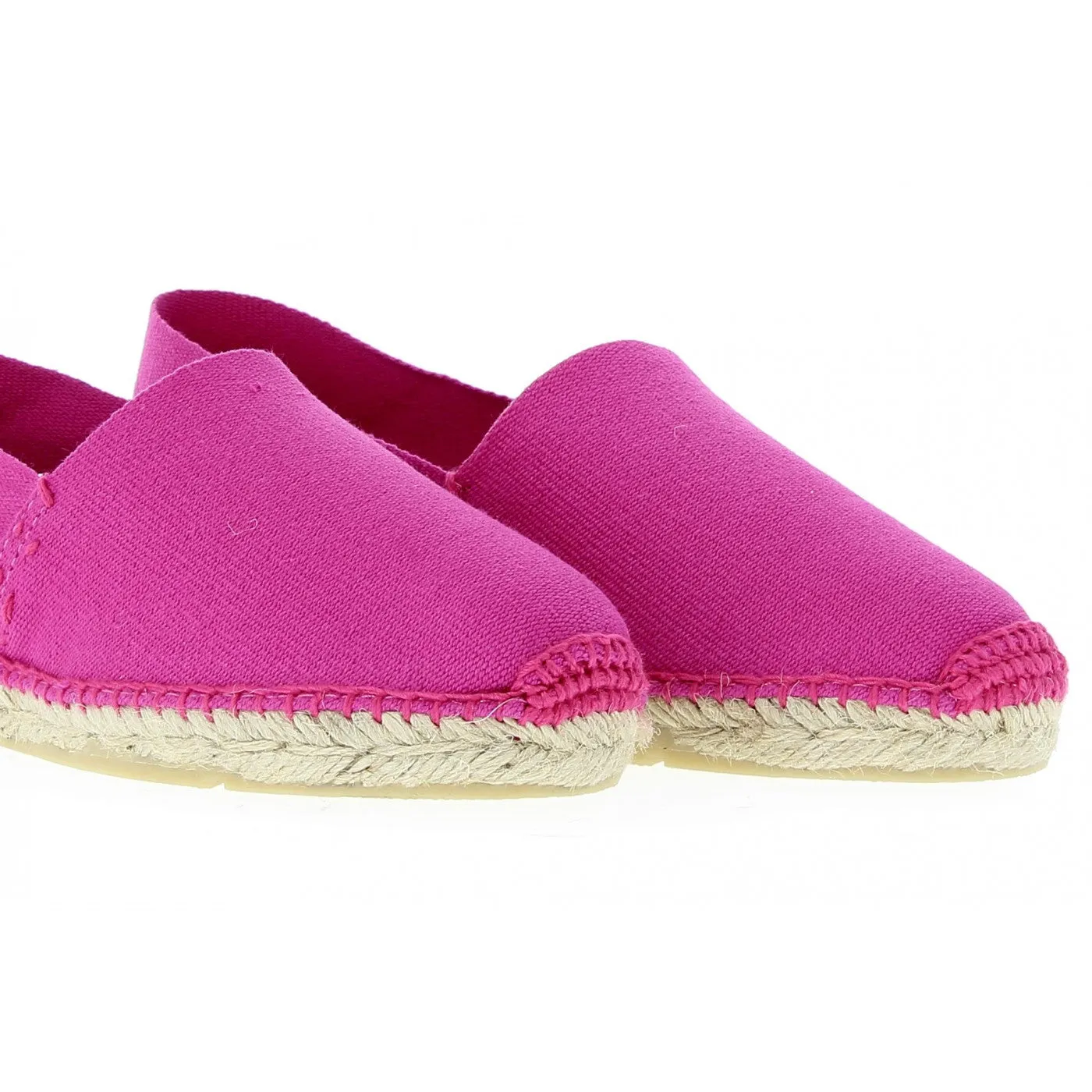 Classic Fuchsia Pink Espadrilles | Hand-Sewn & 100% Made in France