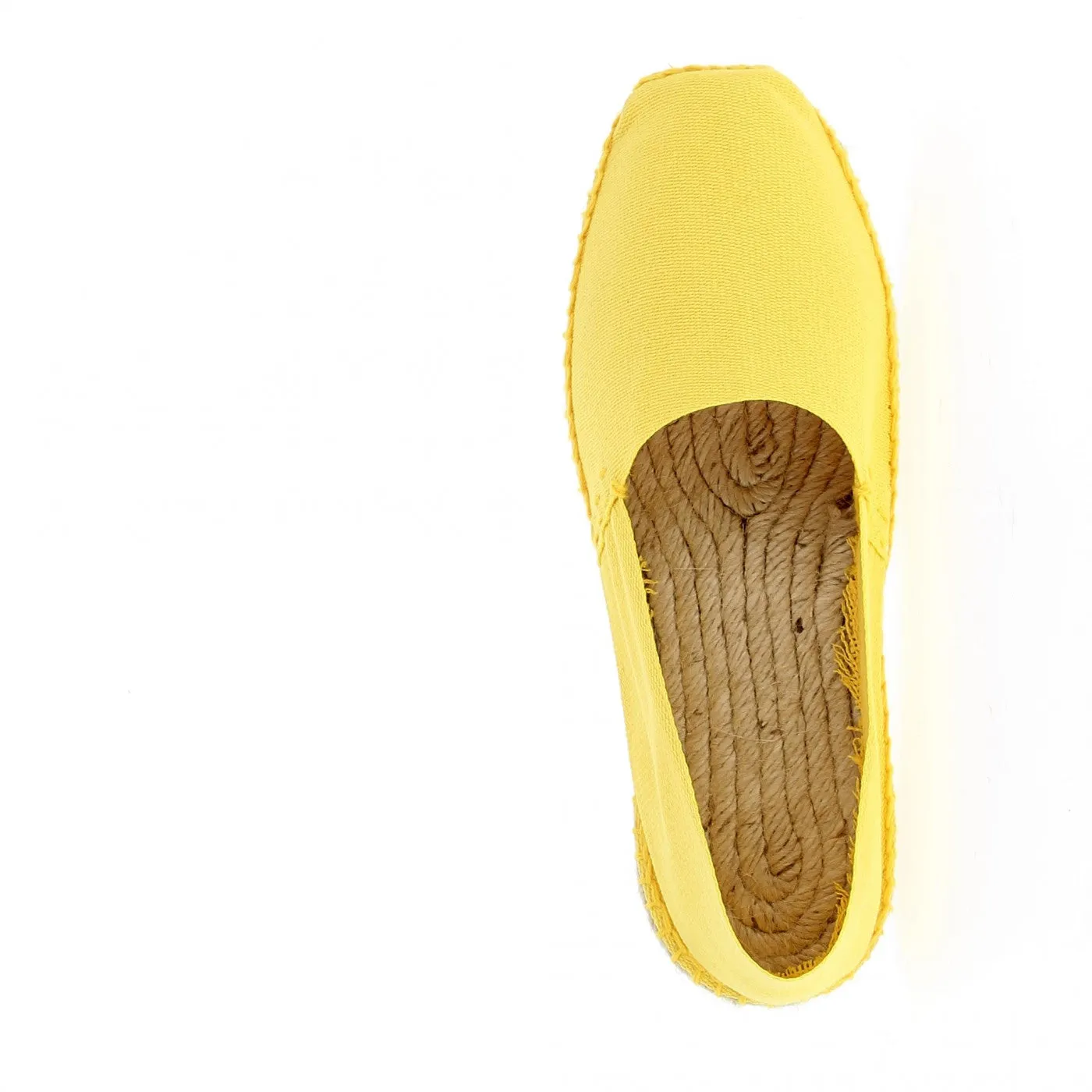 Classic Yellow Espadrilles | Hand-Sewn & 100% Made in France