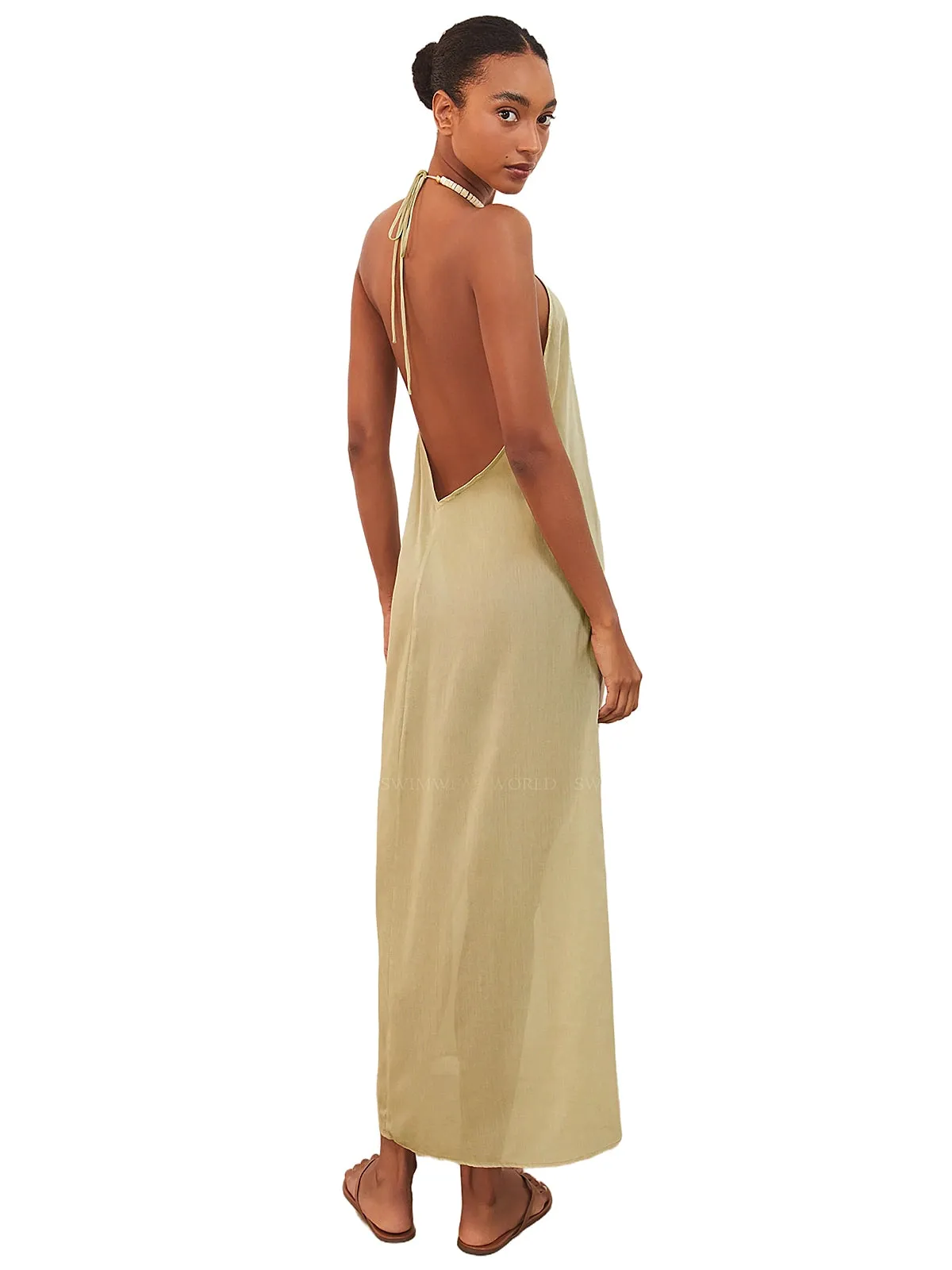 Cloe Detail Long Cover Up ::RET
