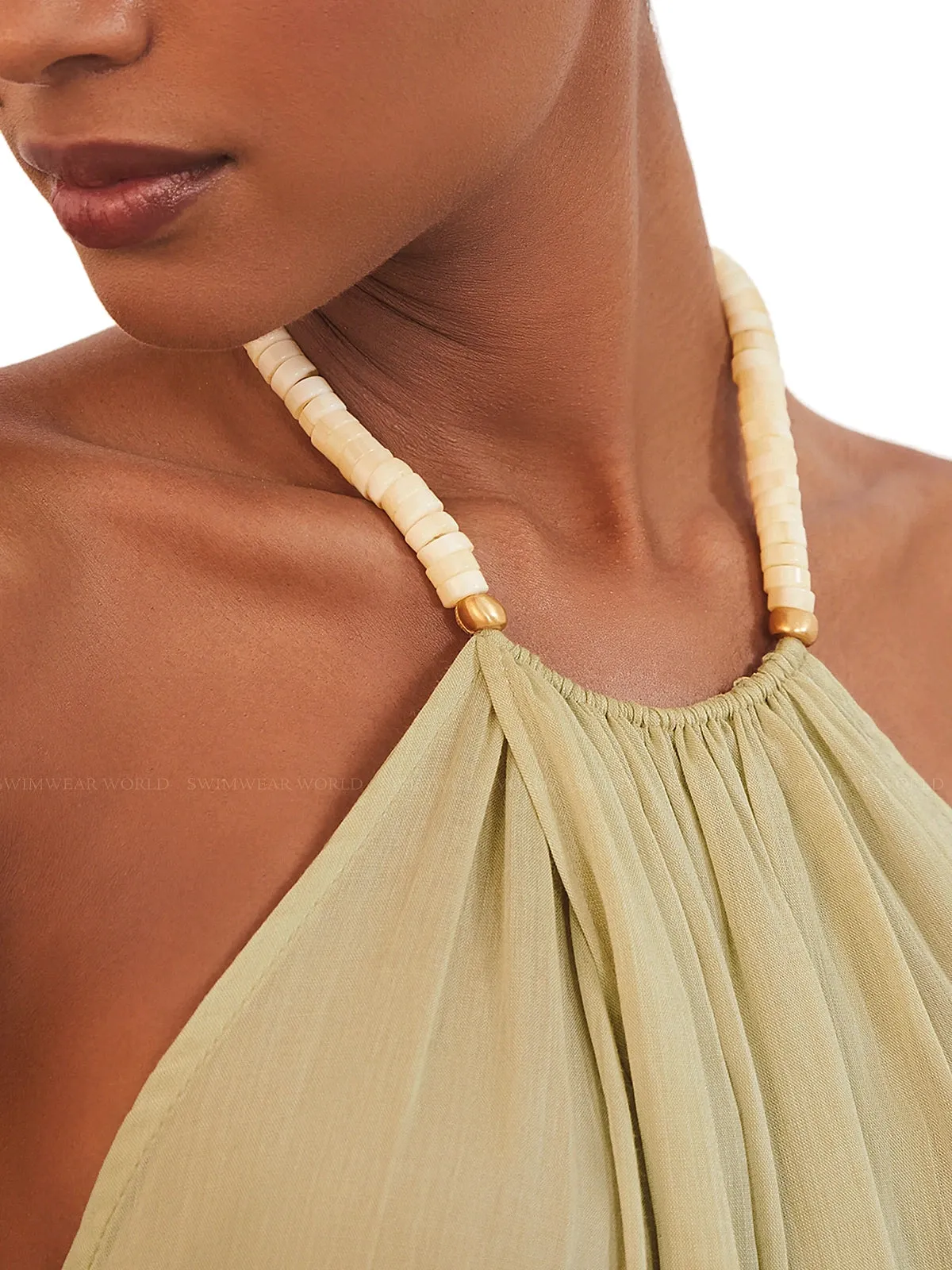 Cloe Detail Long Cover Up ::RET