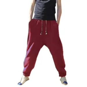 Cotton Linen Loose Casual Harem Pants