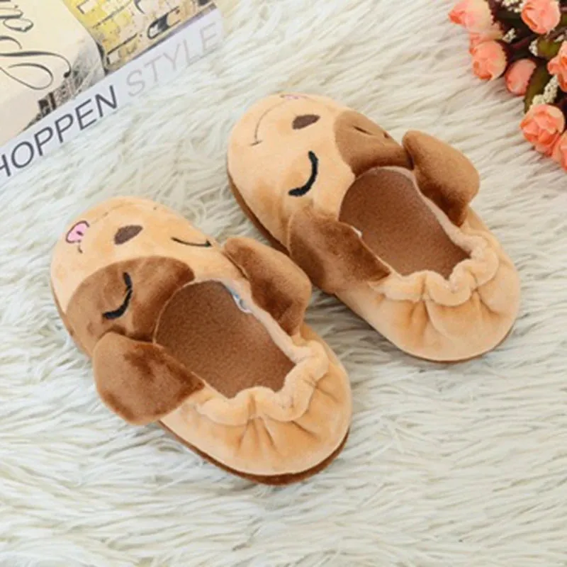 Cozy Cartoon Kids Slippers