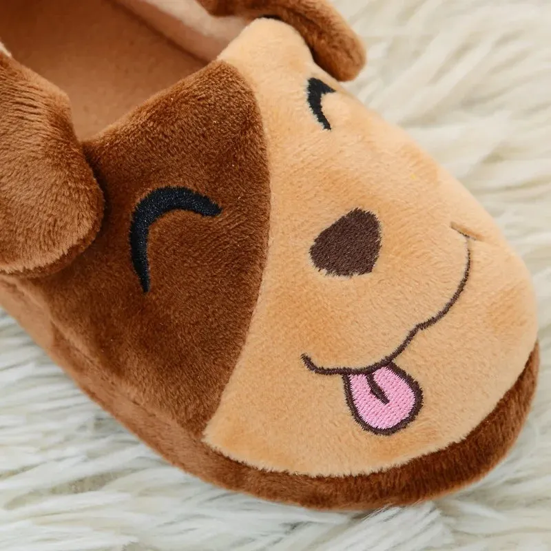 Cozy Cartoon Kids Slippers