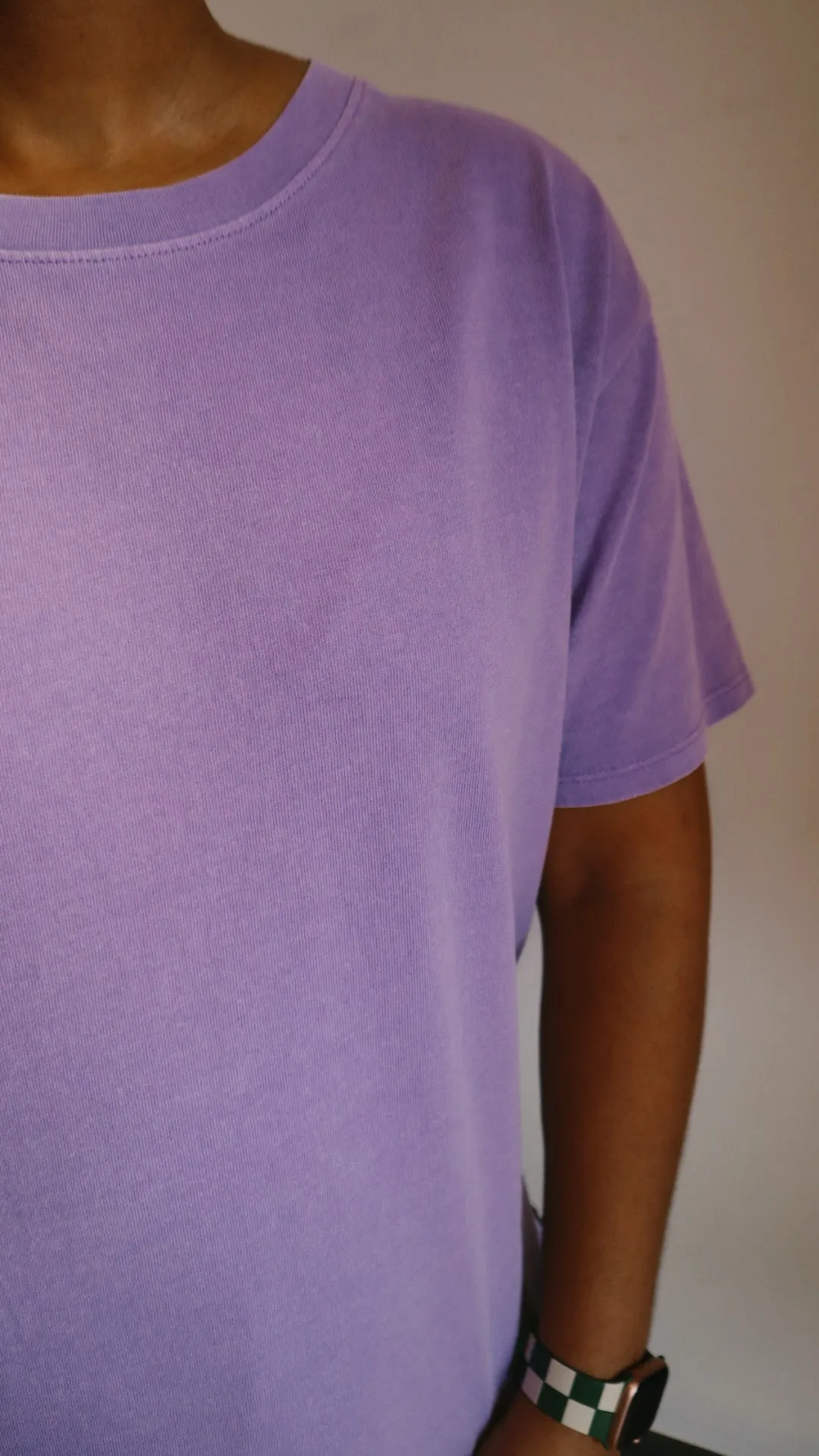 Crew Neck Short Sleeve Tee