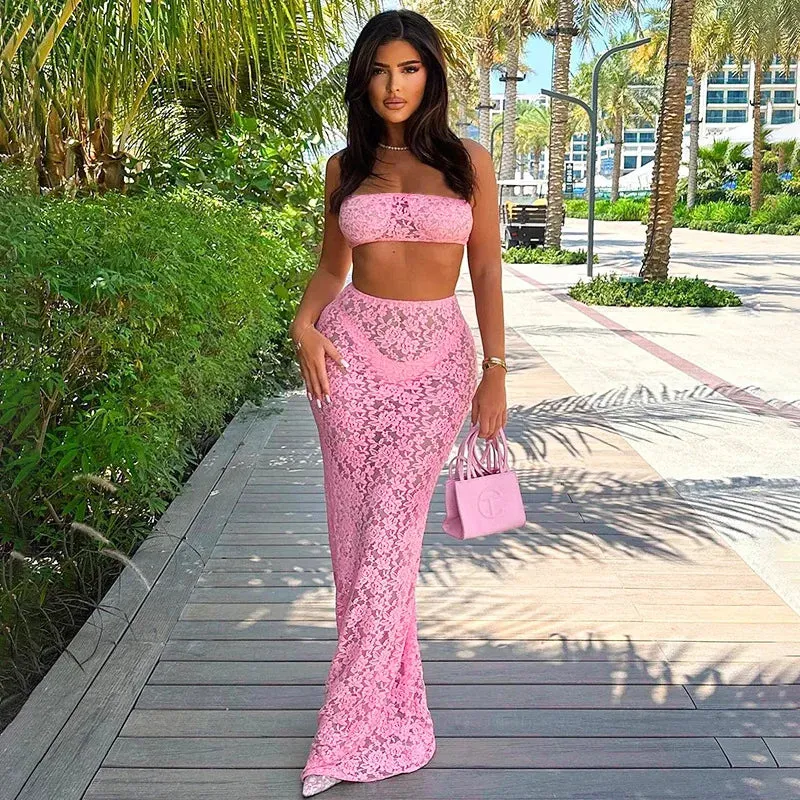 Crochet Two-Piece Set | Beachy & Chic | Perfect for Summer Vacations