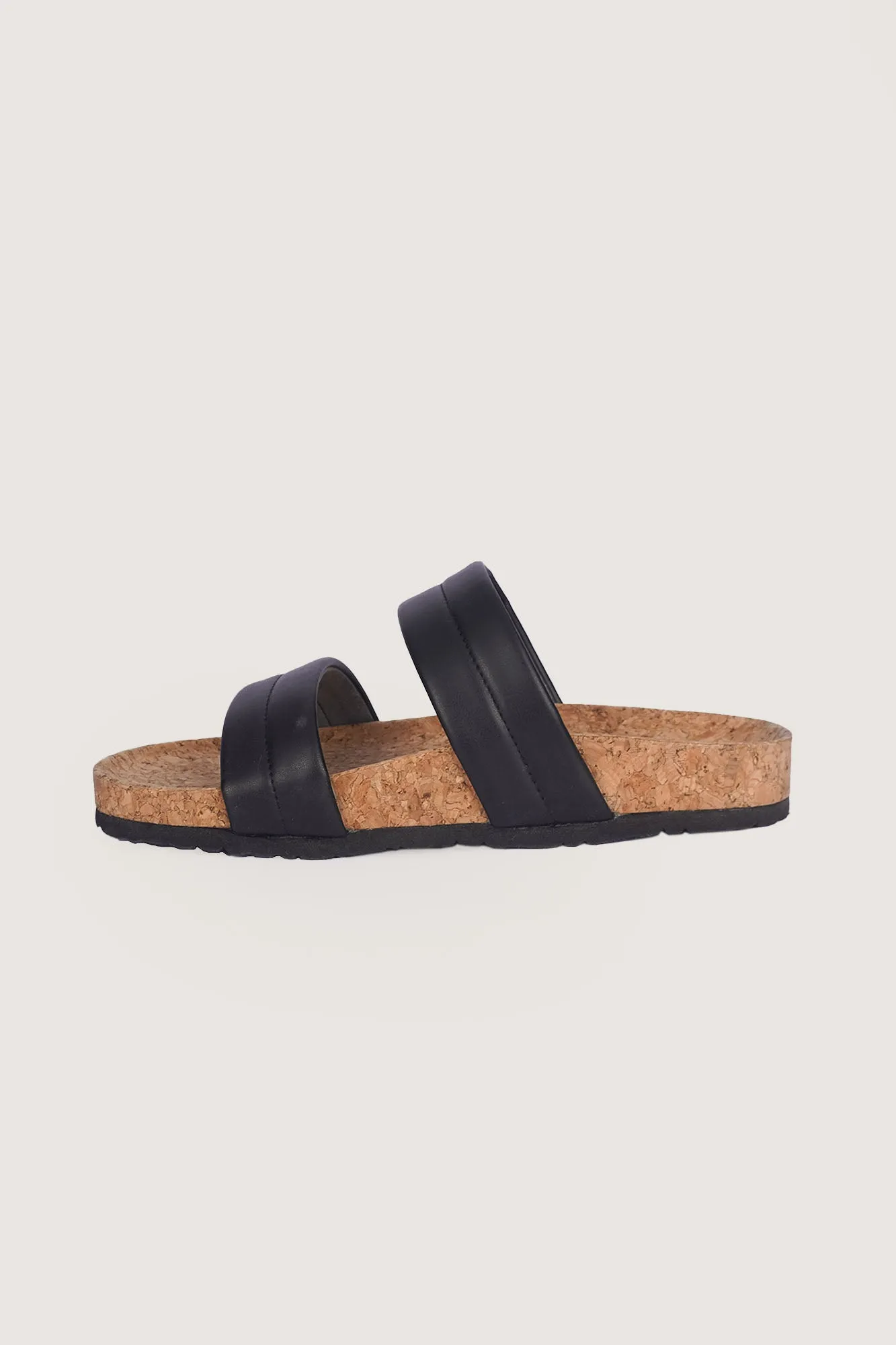 Double Strap Cork Sliders